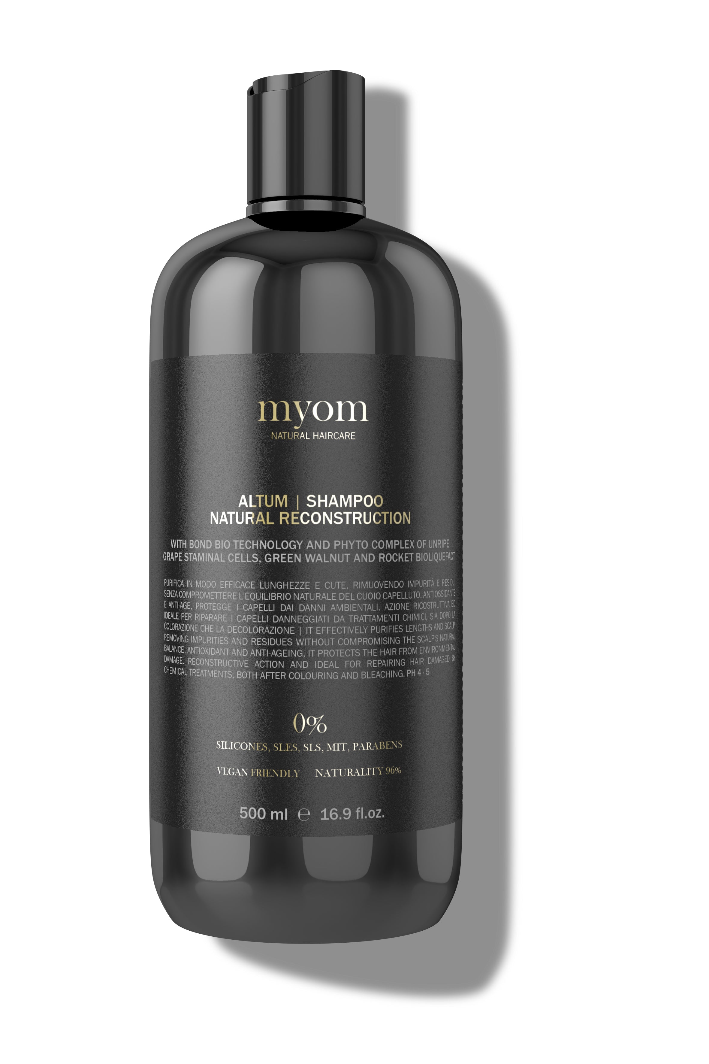 Myom - Altum Shampoo Natural Reconstruction Fluid Gel 500ml