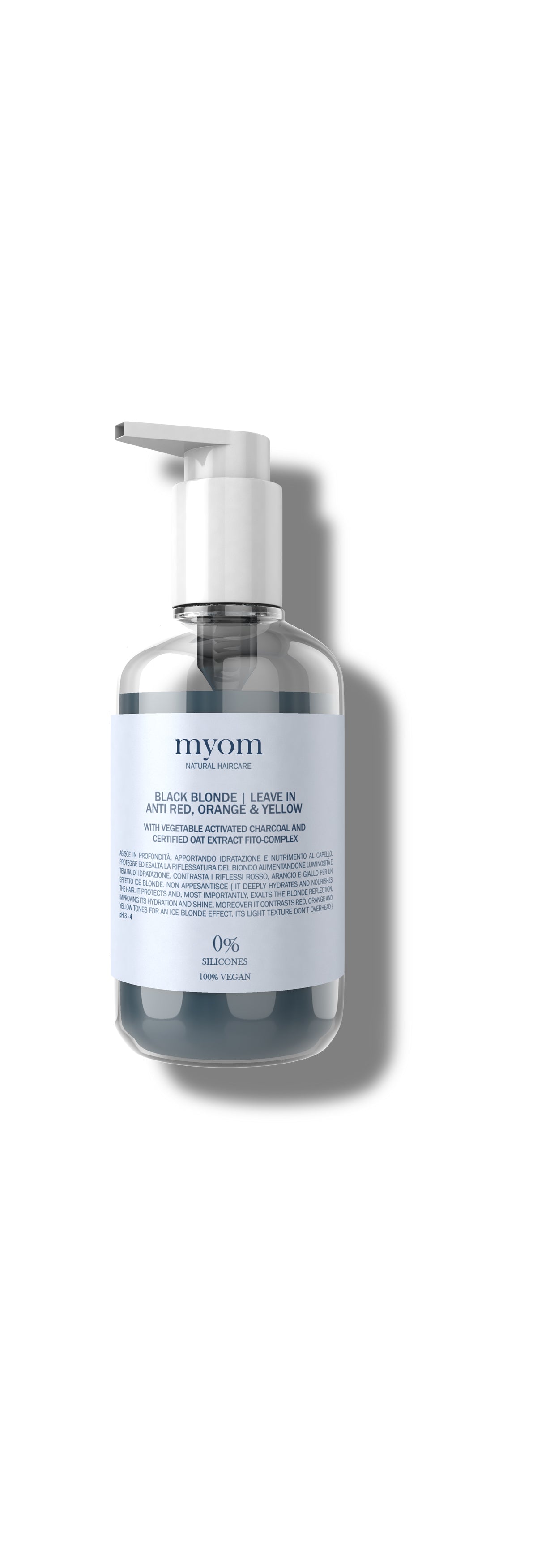Myom - Black Blonde No Red, Orange & Yellow Leave In 150ml
