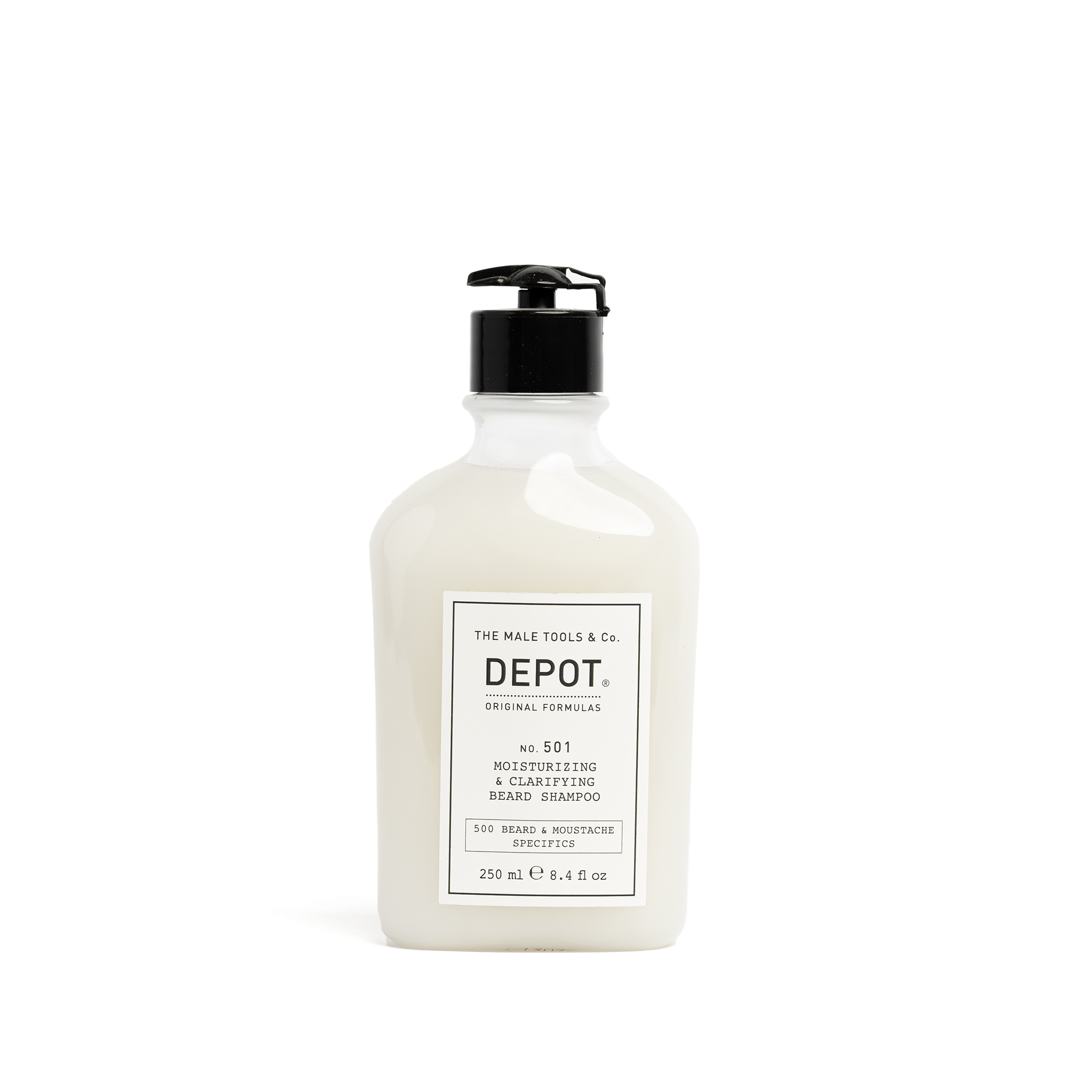 Depot - 501 Moisturizing Clarifying Beard Shampoo 250ml